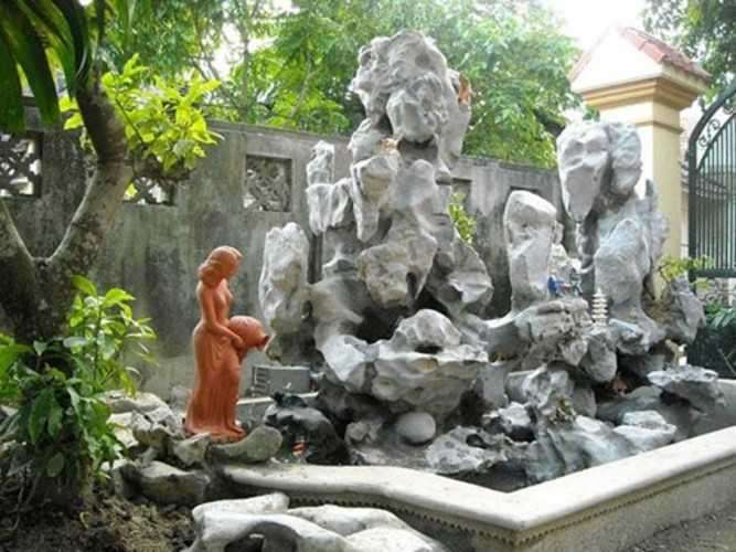 hòn non bộ đá da voi