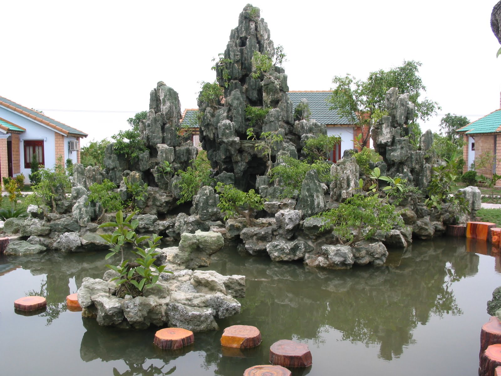 hòn non bộ thế song phong
